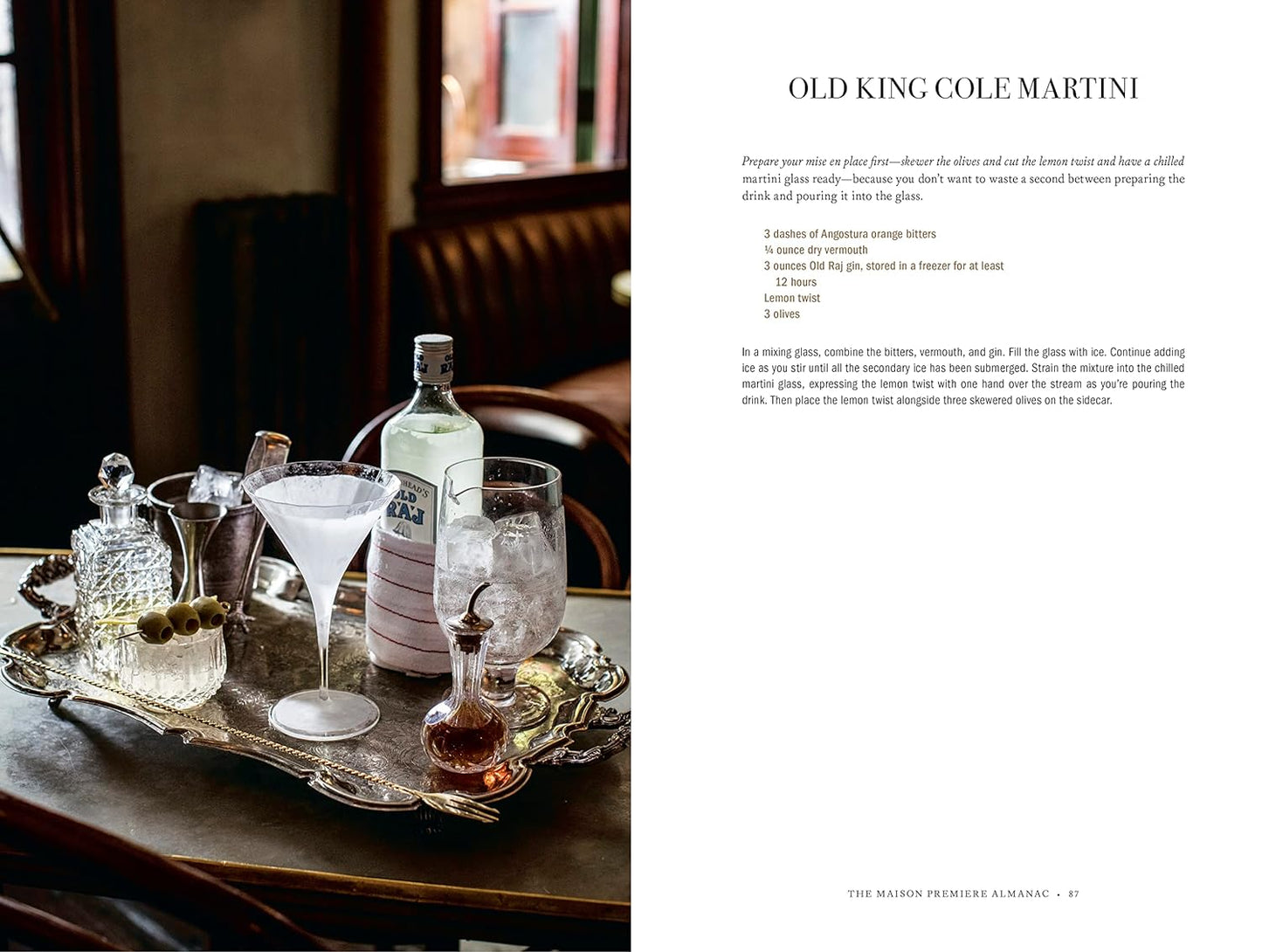 The Maison Premiere Almanac: A Cocktail Recipe Book