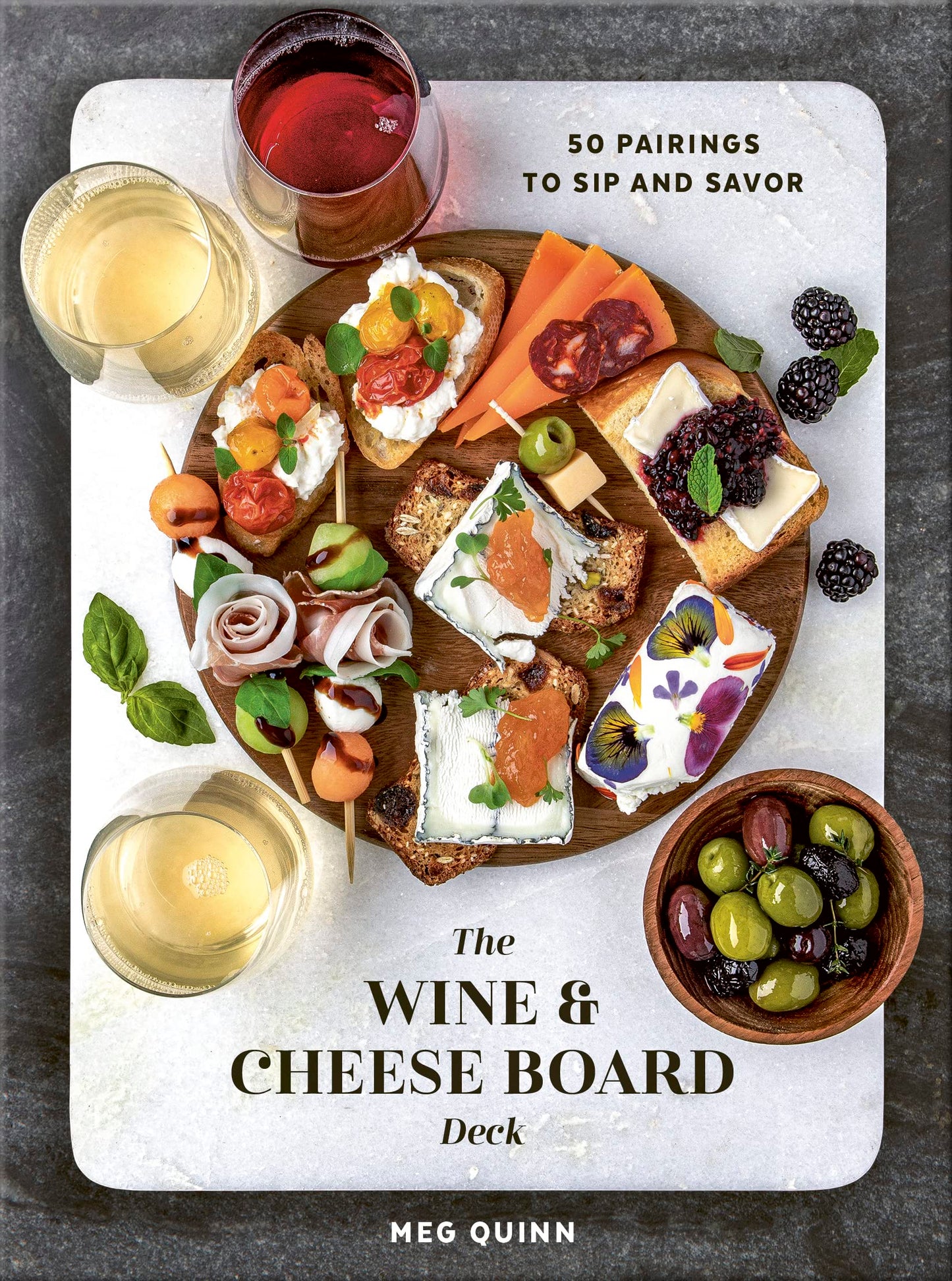 The Wine and Cheese Board Card Deck: 50 Pairings to Sip and Savor