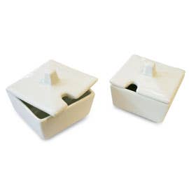 Modern Duo Ceramic Bowls (set of 2)