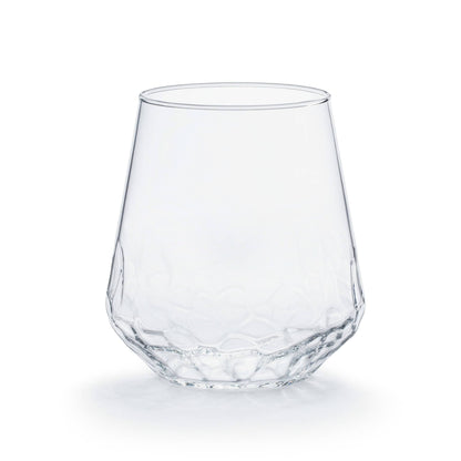 17.75 oz Hammered Base Cocktail Glassware (Set of 4)