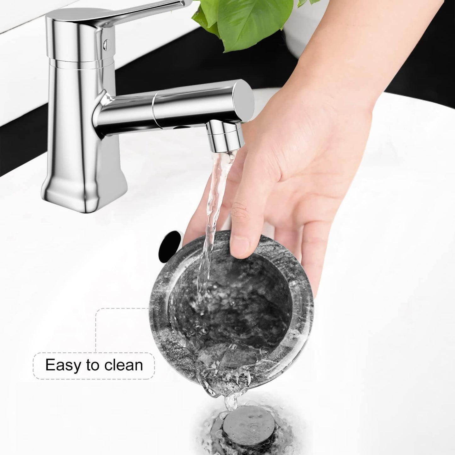 Easy Grip Marble Mortar and Pestle Set